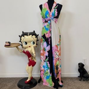 Kate & Mallory Floral Casual Maxi Dress Size S